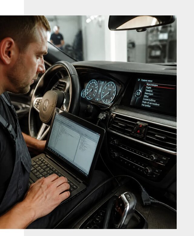 Русификация приборной панели BMW для авто в Скопине от компании