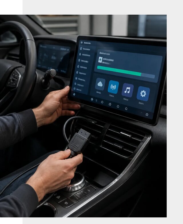 Установка приложений BYD для автомобиля под ключ в Скопине