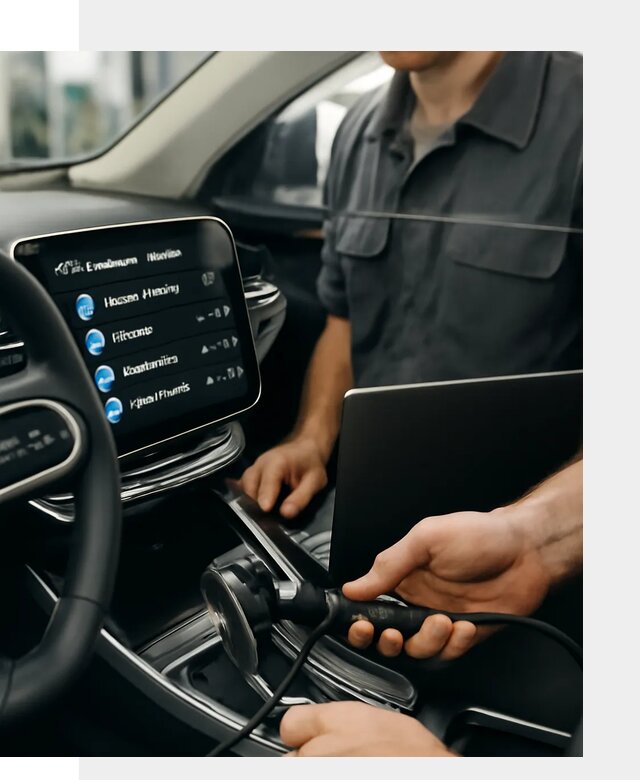 Установка приложений Geely для мультимедиа автомобиля в Скопине