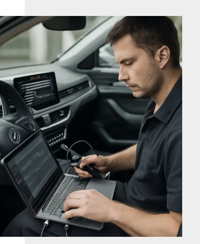Настройка телематики автомобиля под ключ для авто в Скопине