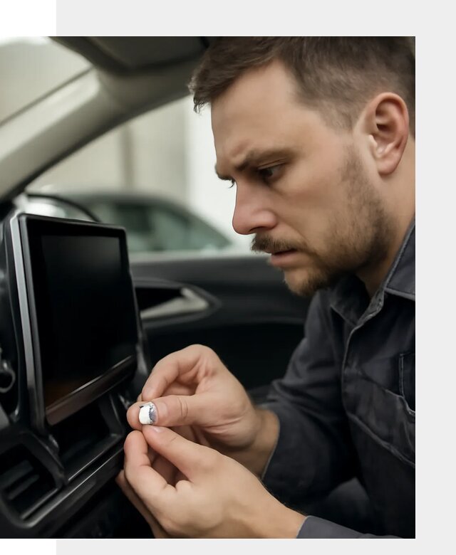 Установка SIM карты в авто для мультимедиа в Скопине