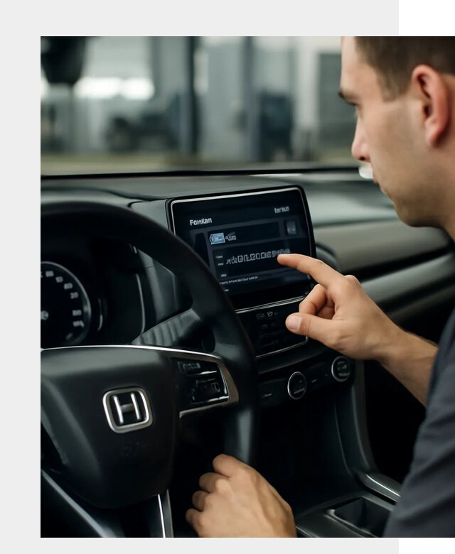 Русификация панели приборов Honda в Скопине по цене 5211 ФастМобиль-Скп