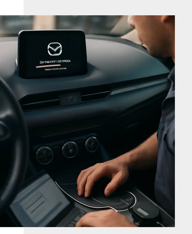 Установка приложений Mazda на мультимедийную систему в Скопине
