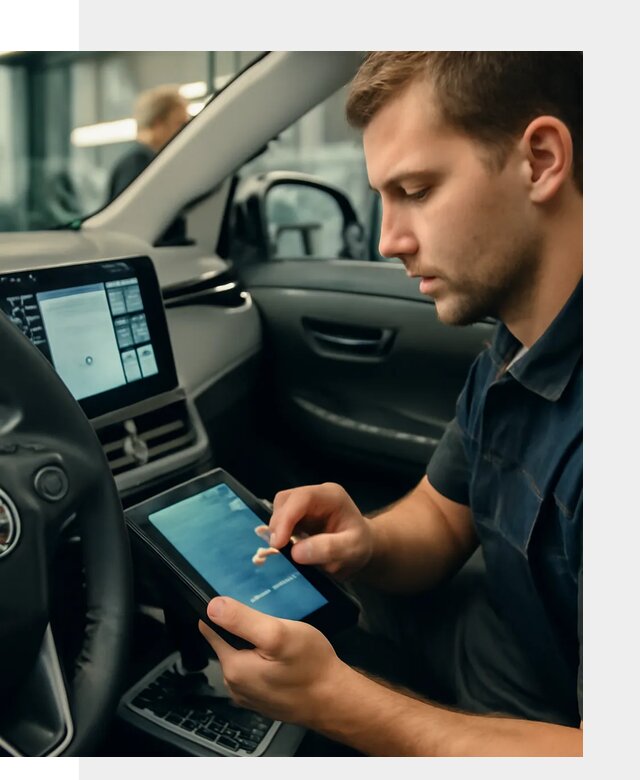 Установка приложений Toyota на мультимедиа в Скопине